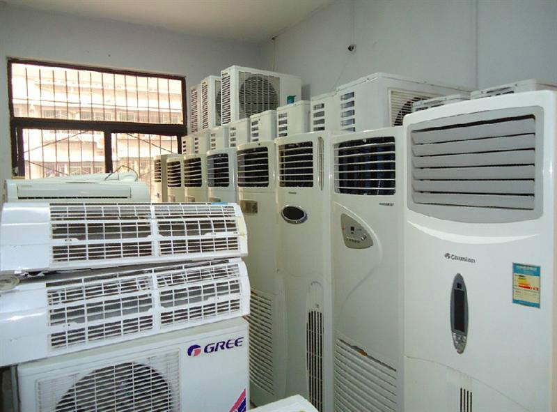 东莞常平二手空调回收市场回收酒店宾馆工厂废旧空调