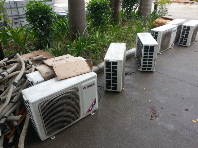 酒店空调外机拆除回收