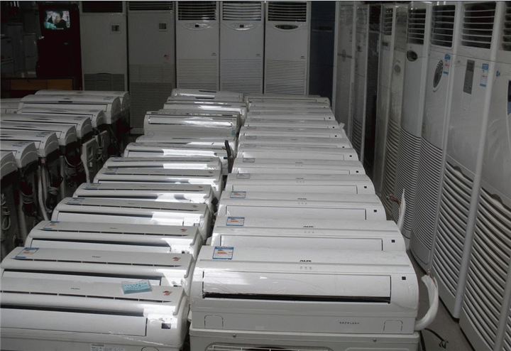 石排旧空调回收