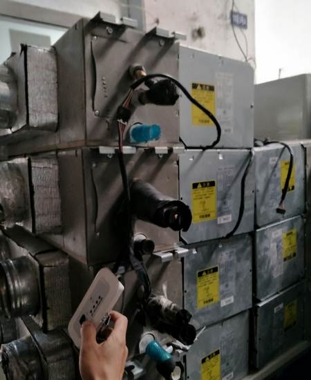 旧盘管机空调回收